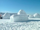 Villaggio di igloo a Piancavallo